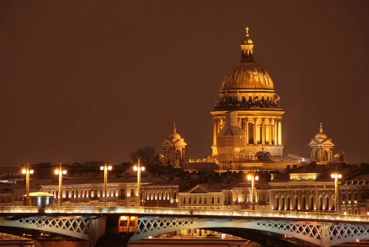 Evening St Petersburg.