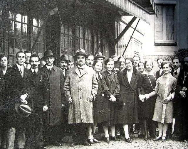 La communauté russe. France, 1920