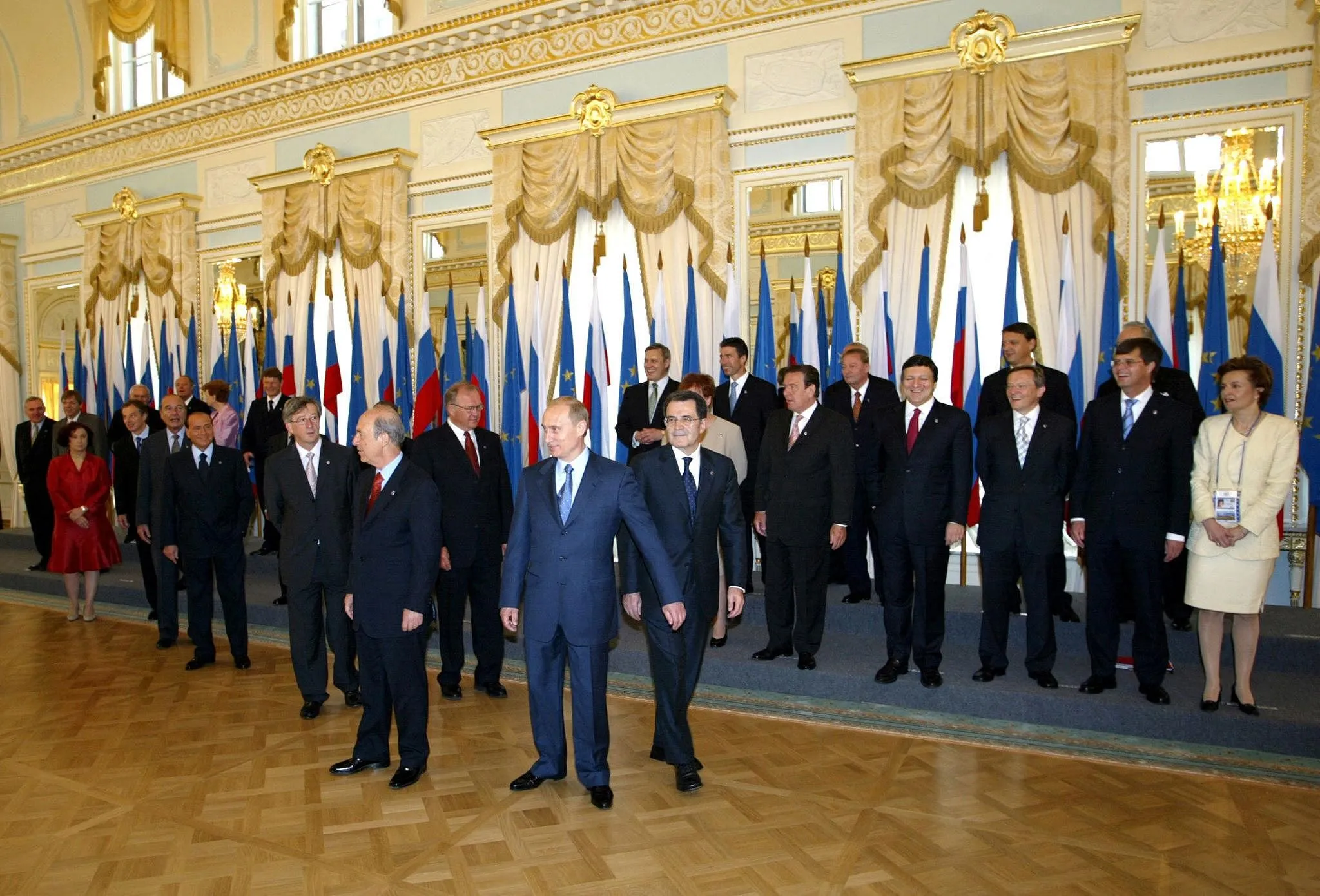 The summit in St Petersburg, which gathered delegations from 45 states.